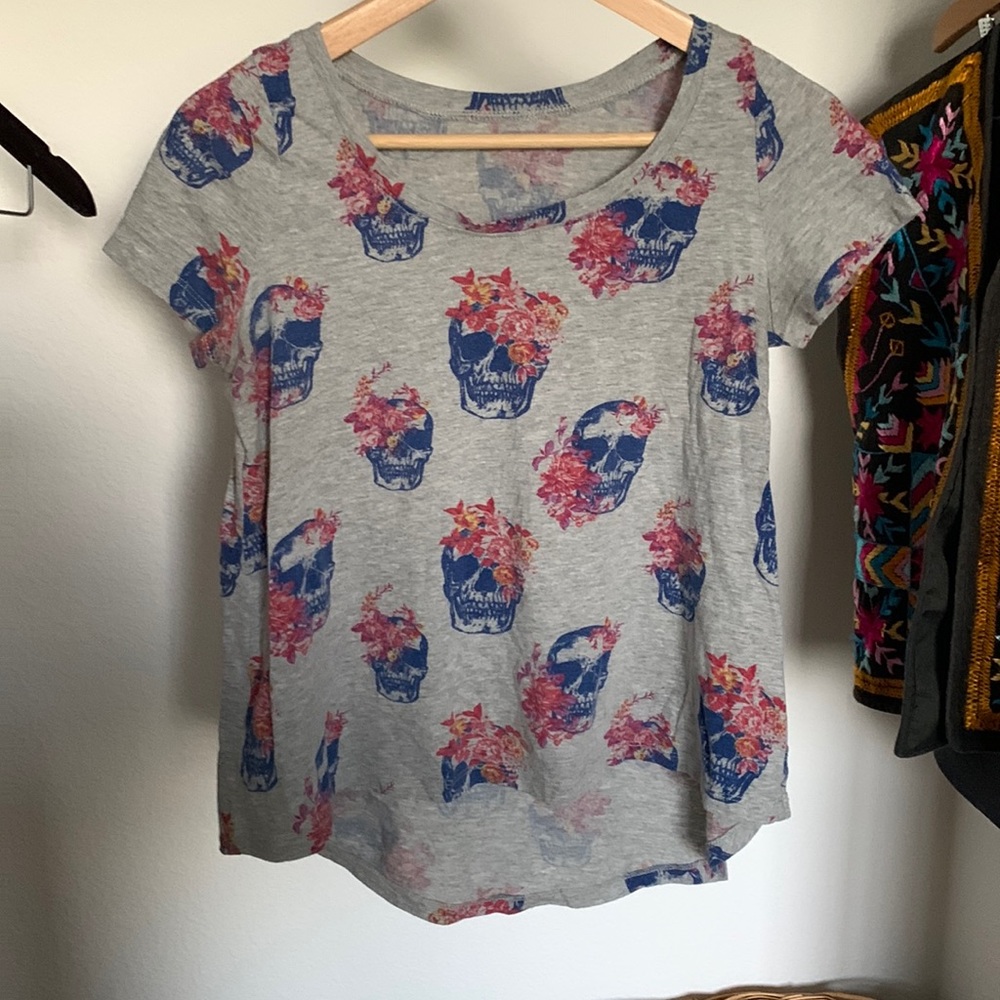 Vintage skull tee S preowned